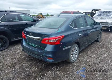 2017 Nissan Sentra Sv from USA, damaged, VIN 3N1AB7AP9HY311661